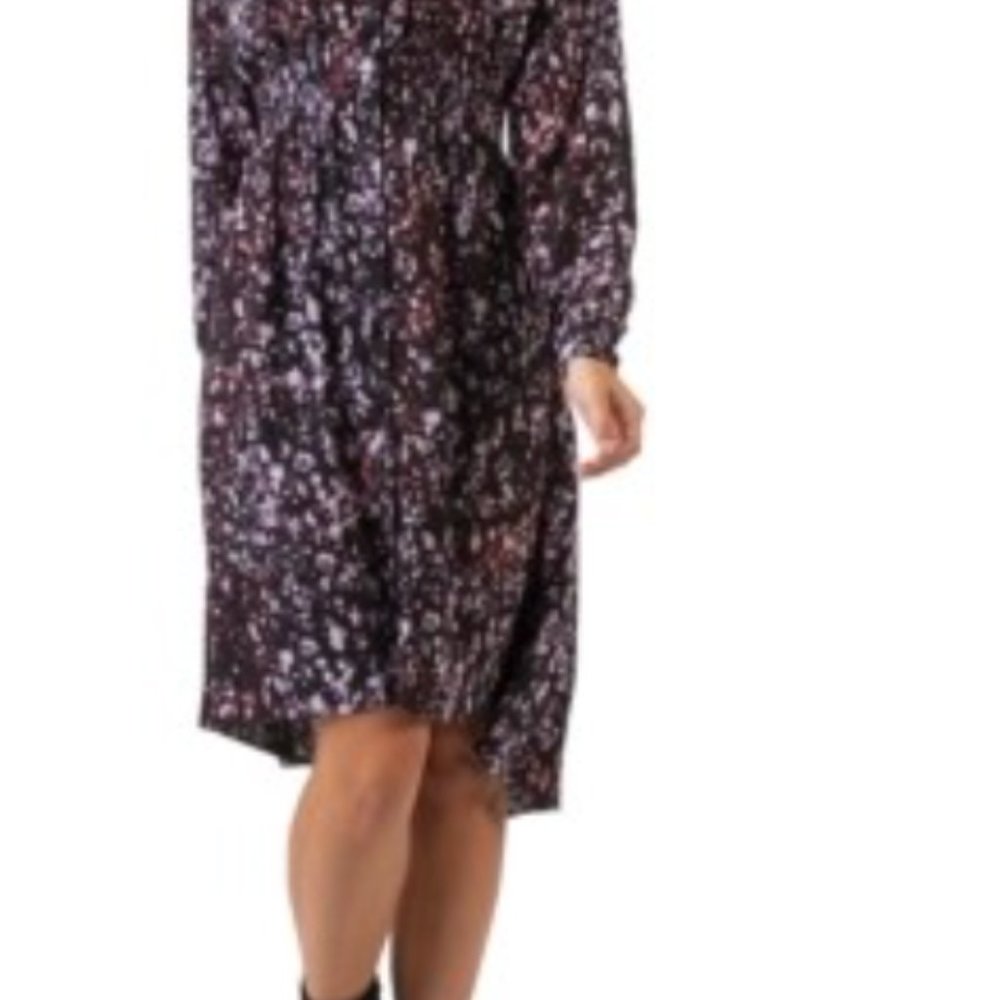 Belldini Black Label Printed High-Low Dress XL